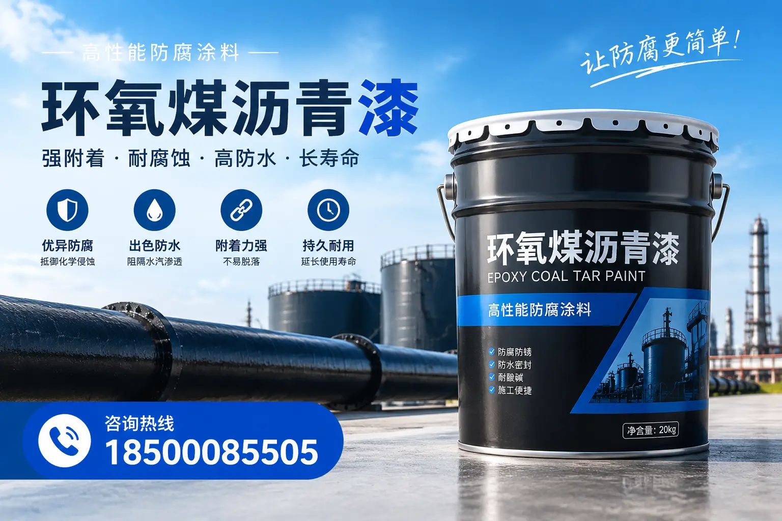 如何选择合适的环氧煤沥青漆?渭南用户必看技巧